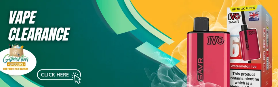 Clearance sale on Vapes 