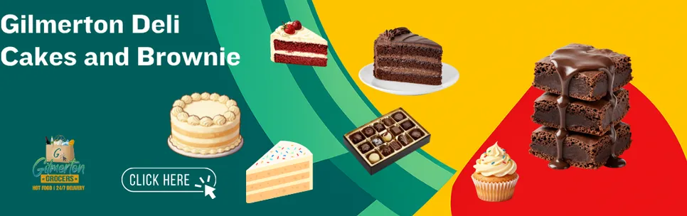 Gilmerton Deli cakes and Brownies