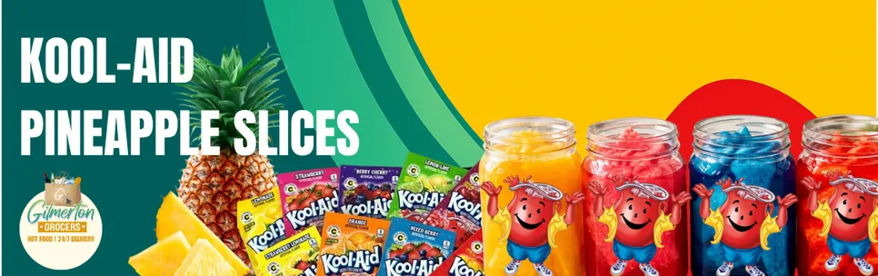 Kool-Aid Pineapple Slices Jars