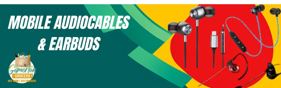 Mobile audiocables and earbuds