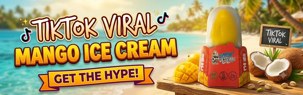 Tik-Tok Viral Mango ice cream