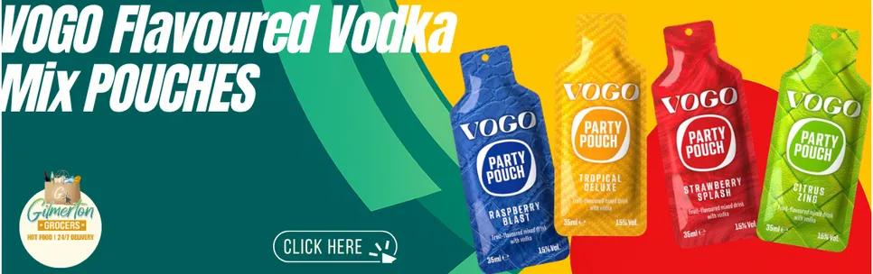 VOGO Flavored Vodka Mix  Pouch