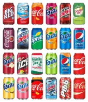 American soft drinks  category