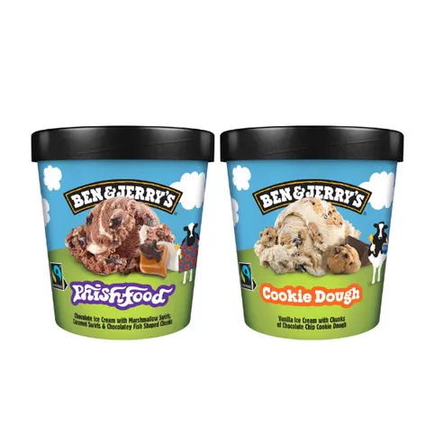 Ben & Jerry's Ice Cream 465ml Buy 1 Get 1 Free