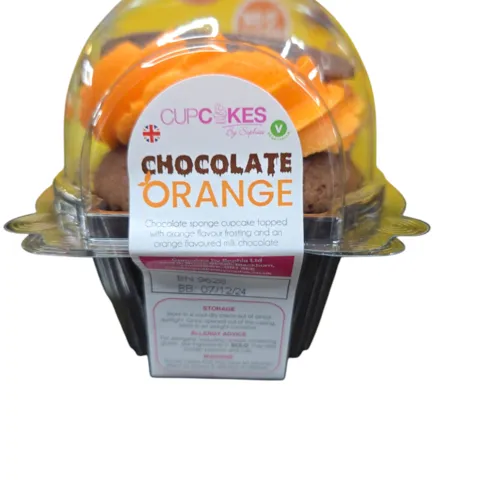 Chocolate orange cup cake 