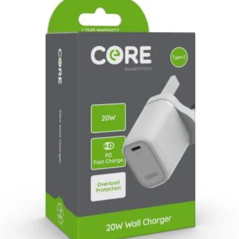 Core Type-c 20w Pd Wall Charger 