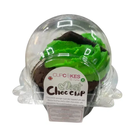 Cup cake mint choc chip 