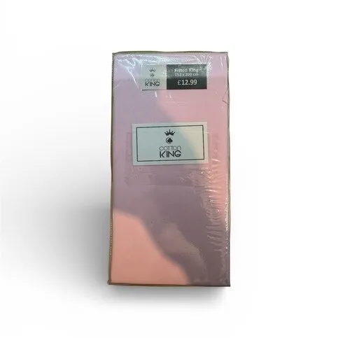Fitted Sheets king size (152x200cm) color may vary