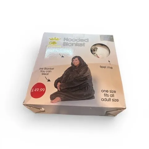 Hooded blanket One size for all (color may vary)