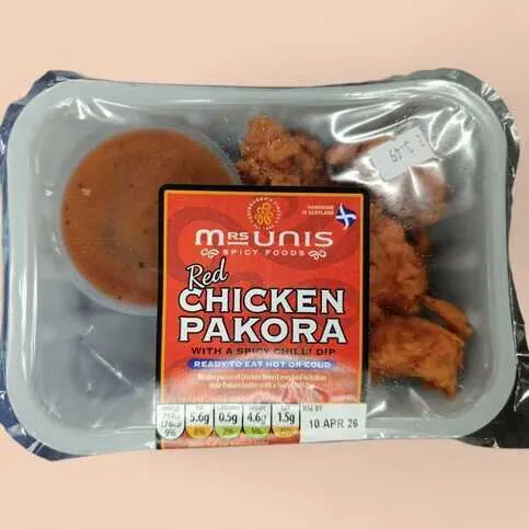 Mrs unis Chicken Pakora