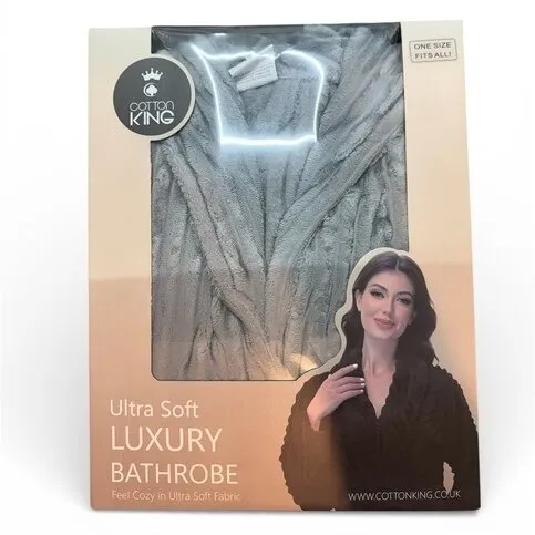 Ultrasoft Luxury Bathrobe onesize