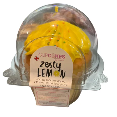Zesty lemon cup cake