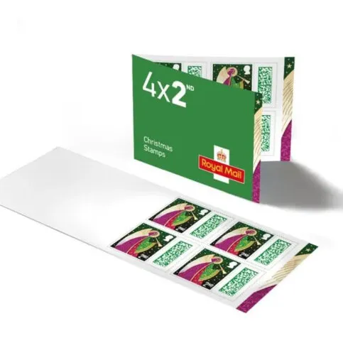 Christmas 2025 4 x 2nd Stamp Book