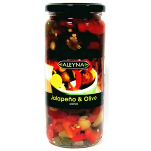 Aleena jalapeno & olive salad 480g