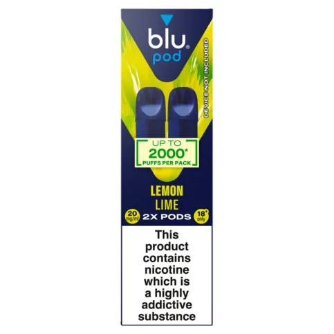 Blu Bar Pods Lemon & Lime 2x2ml (pods for vape)