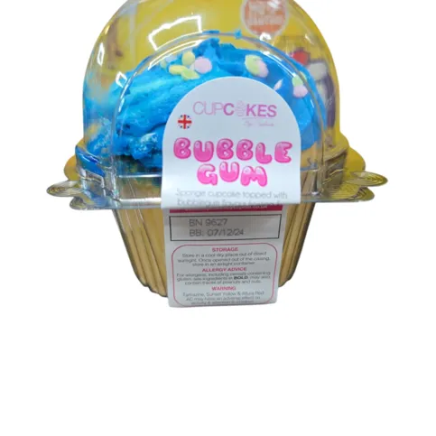 Bubblegum cup cake
