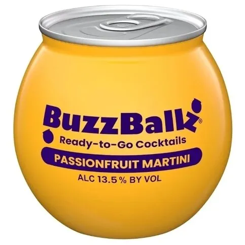BuzzBallz Biggies Passionfruit Martini Cocktail 1.75L (ND)