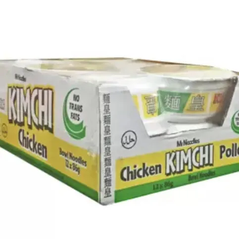 Case of 12 KIMCHI noodles