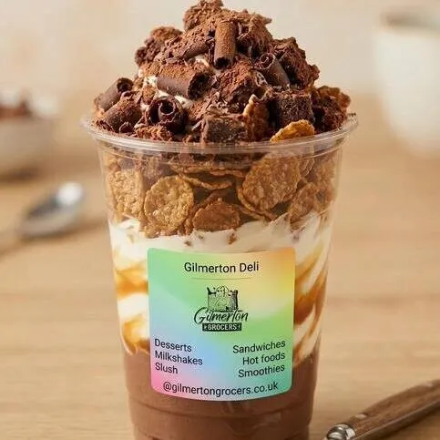 Mini Egg crunch cornflake sundae