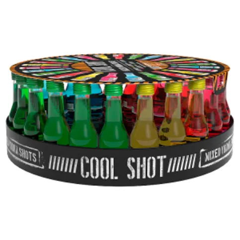 Cool Shot Mixed Vodka Shots 61 x 20ml