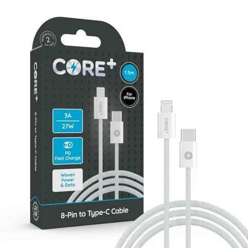 Core Cable 8 Pin to type c cable