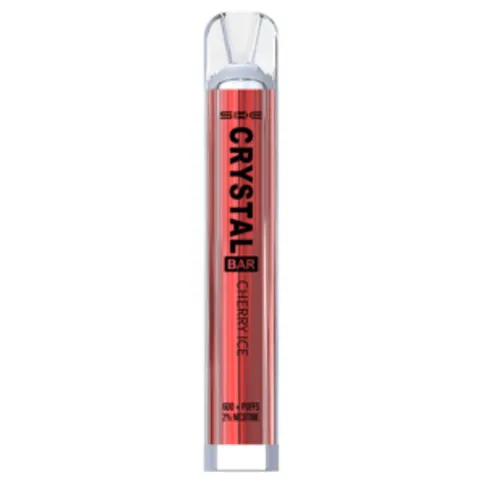 SKE Pro Crystal Prefilled Vapes 600 puffs Cherry Ice