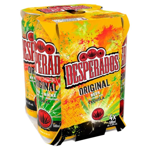 Desperados 4 pack 440 ml