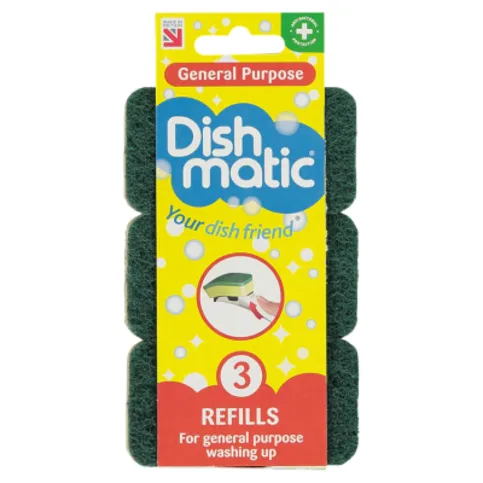 Dishmatic General Purpose Refills 3 Pack