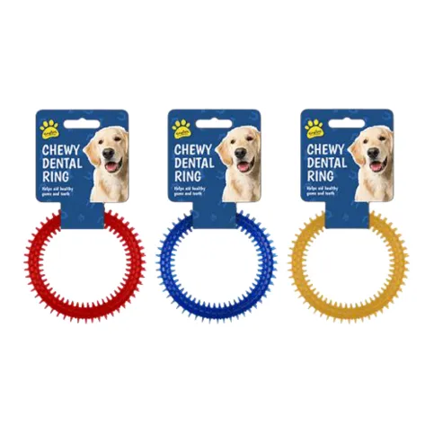 Dog chewy dental ring