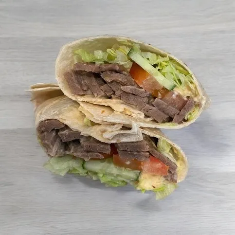 Doner kebab wrap 