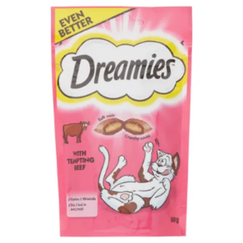 Dreamies Beef Cat Treats 60g