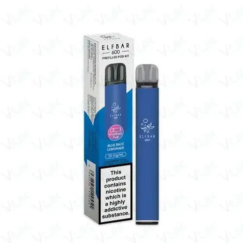 Elf Bar 600 Prefilled Pod Kit - Blue Razz Lemonade vape