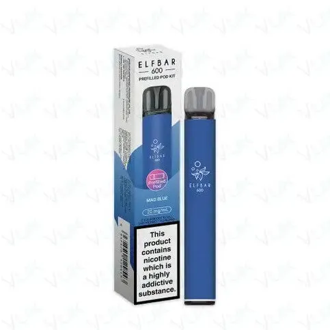 Elf Bar 600 Prefilled Pod Kit - Mad Blue vape