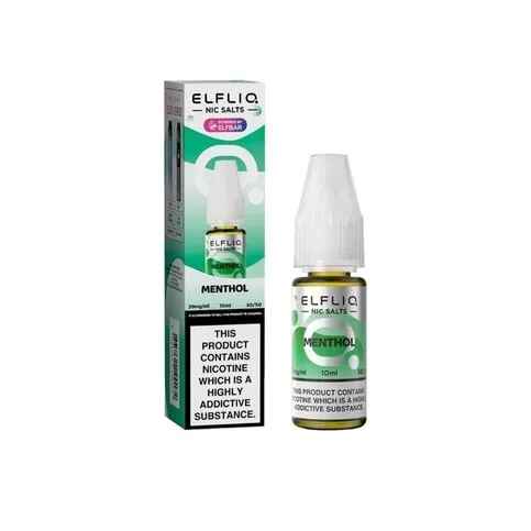 ELF LIQ NIC SALT MENTHOL 10 ML 20 MG