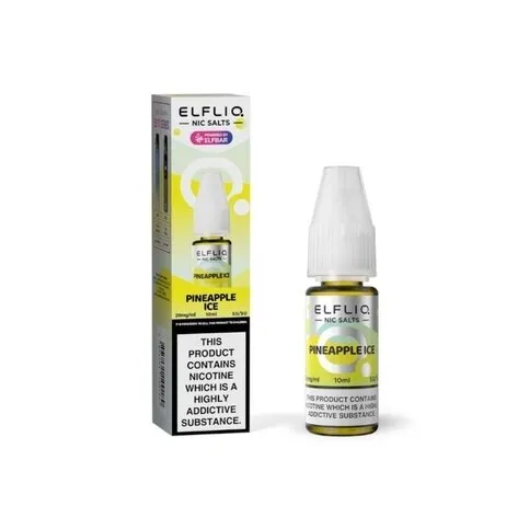 ELF LIQ NIC SALT PINEAPPLE ICE 10 ML 20 MG