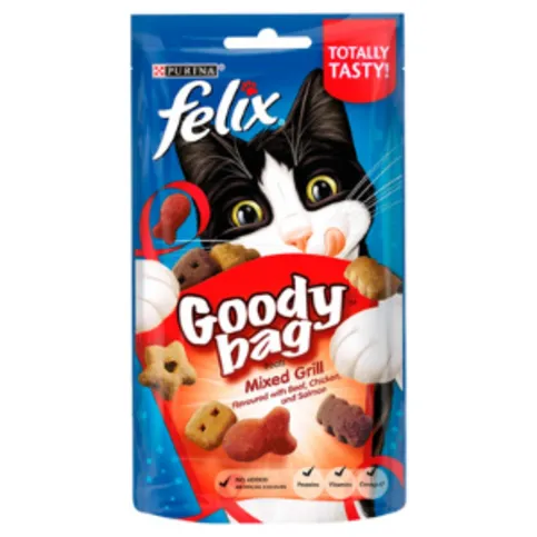 Felix Goody Bag Treats Mixed Grill 60g