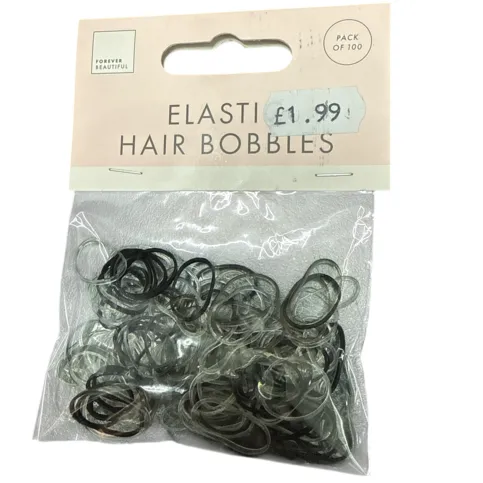 Forever beauty elastic hair bobbles 