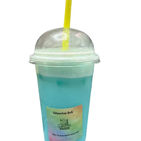 Gilmerton Deli Blue Curacao Sprite Dirty Soda