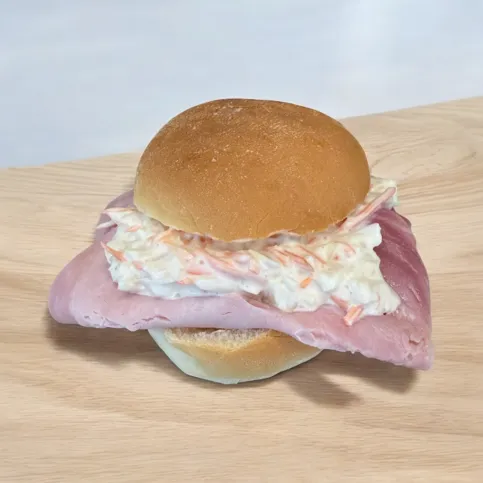 Gilmerton deli ham & colslow roll 