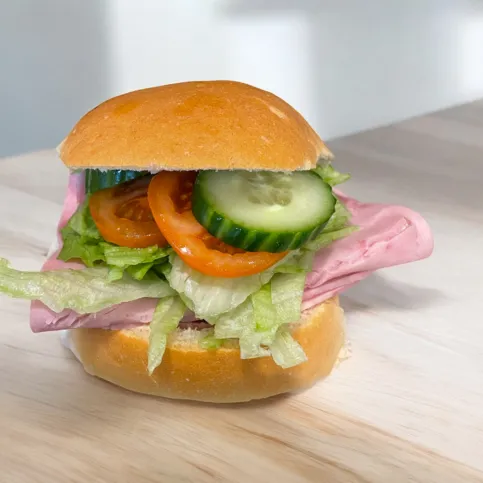 Gilmerton deli ham salad roll 