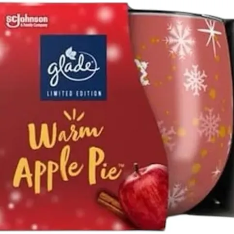 Glade candle warm apple pie 120g