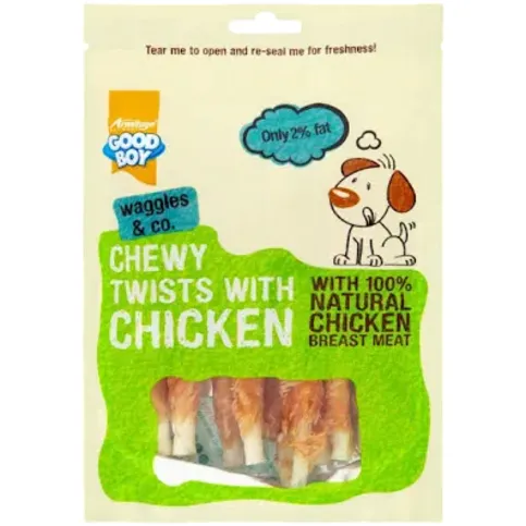 Good boy chewy chicken twists 70 g