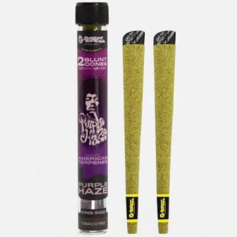 G-Rolls cheech chong 2 Blunt cones purple haze king size