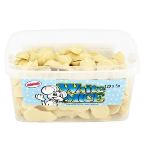 Hannah’s White Mice 120 Pcs [ND]