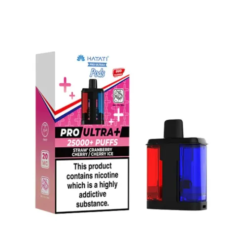 Hayati 25k Pod Strawberry Cranberry Cherry Ice