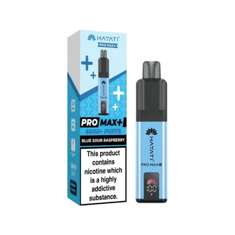 Hayati Pro Max+ 6K puffs Blue sour raspberry