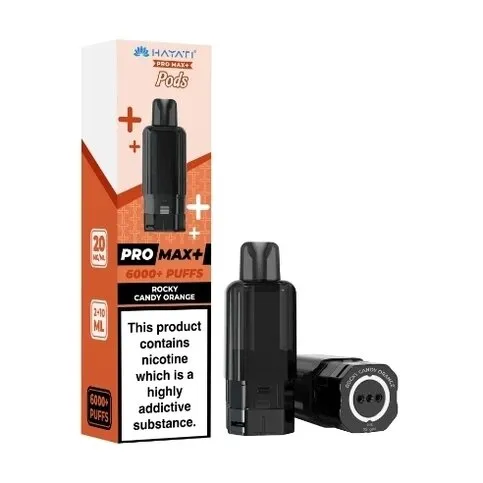 Hayati Pro Max 6000 Refill Pod Rocky Candy Orange