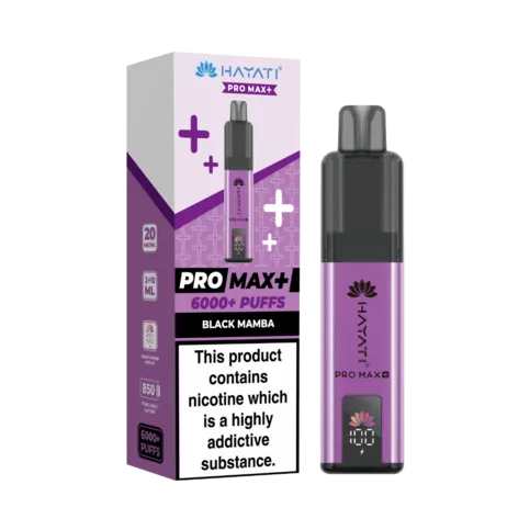 Hayati Pro Max+ 6K puffs Black Mamba Vape