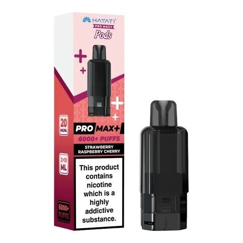 Hayati Pro Max 6000 Refill Pod Strawberry Raspberry Cherry