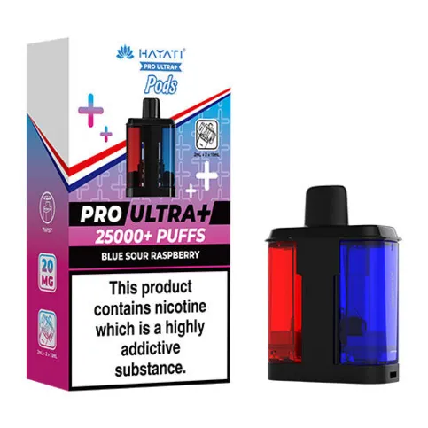 Hayati Pro Ultra 25K Refill Pod Blue Sour Raspberry